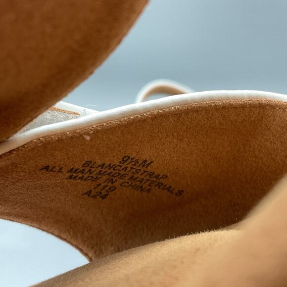 NEW Rockport Women’s Blanca T-Strap Wedge Sandals White Size 9.5M - Picture 5 of 10